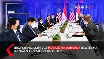 Saat Luhut Berjabat Tangan dengan Joe Biden di Depan Jokowi