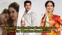 Abhimanyu Dassani Hosts The Screening Of The Film ‘Meenakshi Sundareahwar
