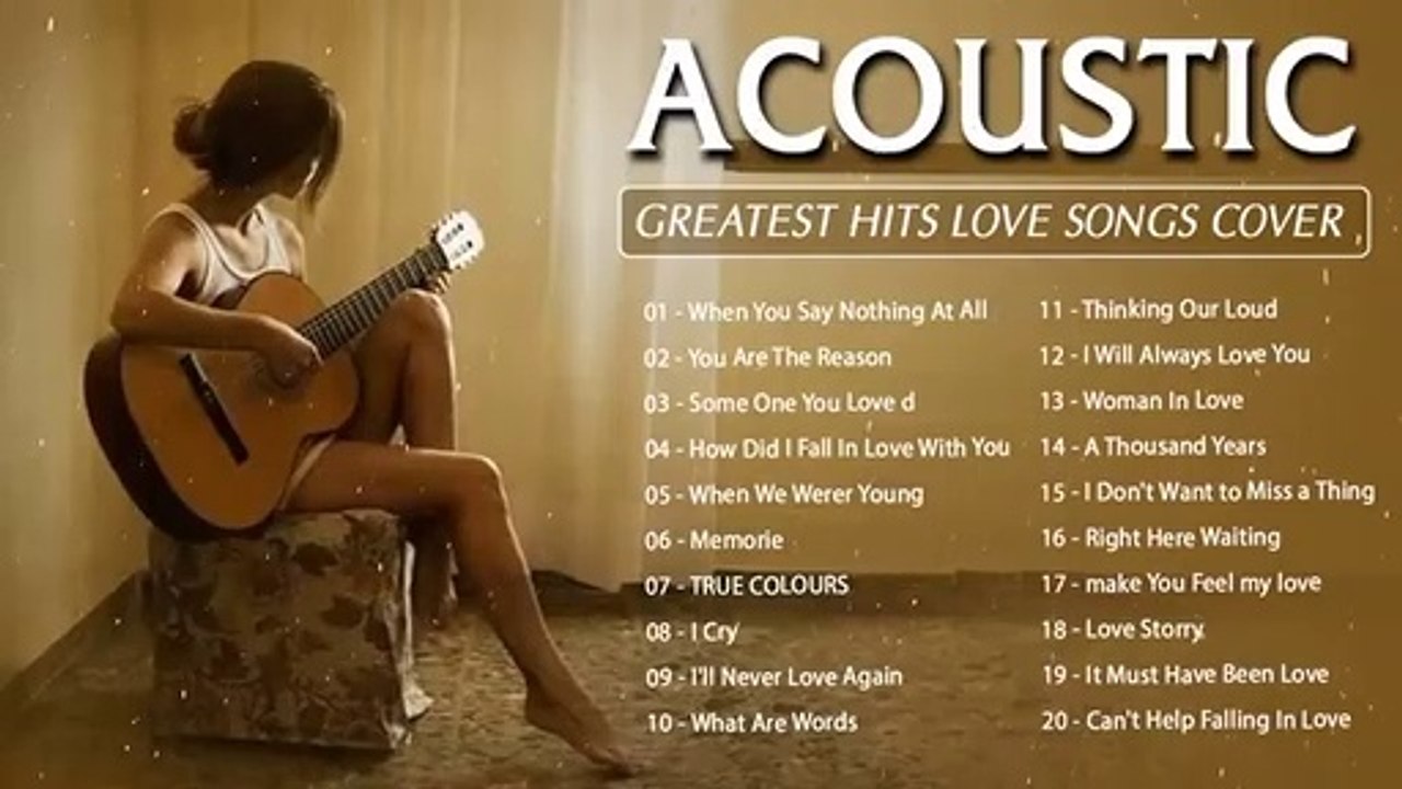 Best English Acoustic Love Songs 2020 -  Greatest Hits Acoustic Cover Of Popular_HIGH