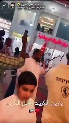 عبدالرحمن المطيري يوثق استقباله "المهيب" في الكويت