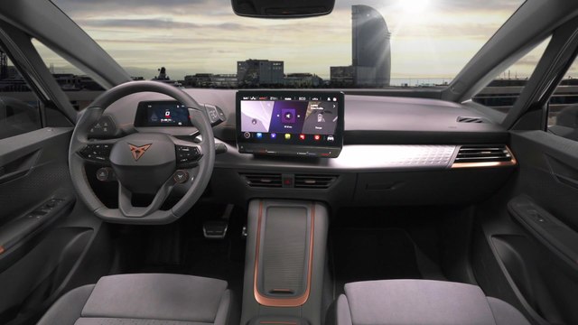 The new CUPRA Born Design Preview in Quasar Grey