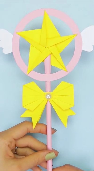 Make A DIY Star From Paper , Easy