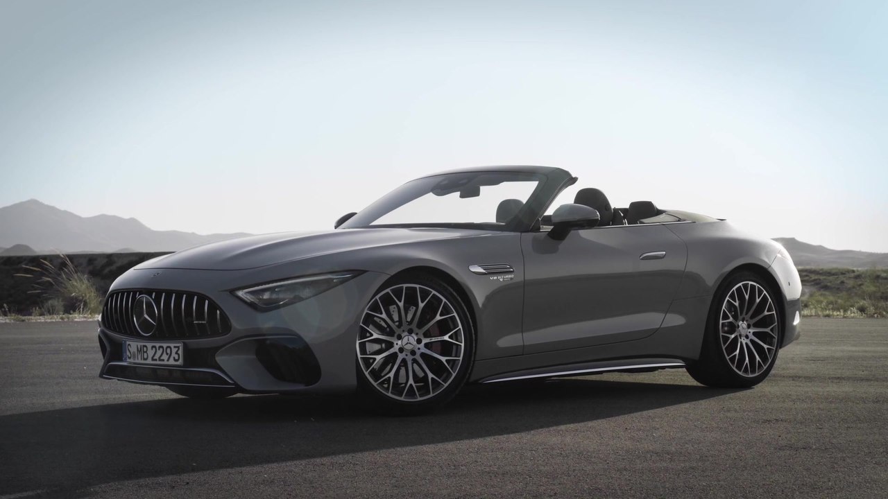 Der neue Mercedes-AMG SL - Ausbalancierte Formgebung mit sportlichen Genen
