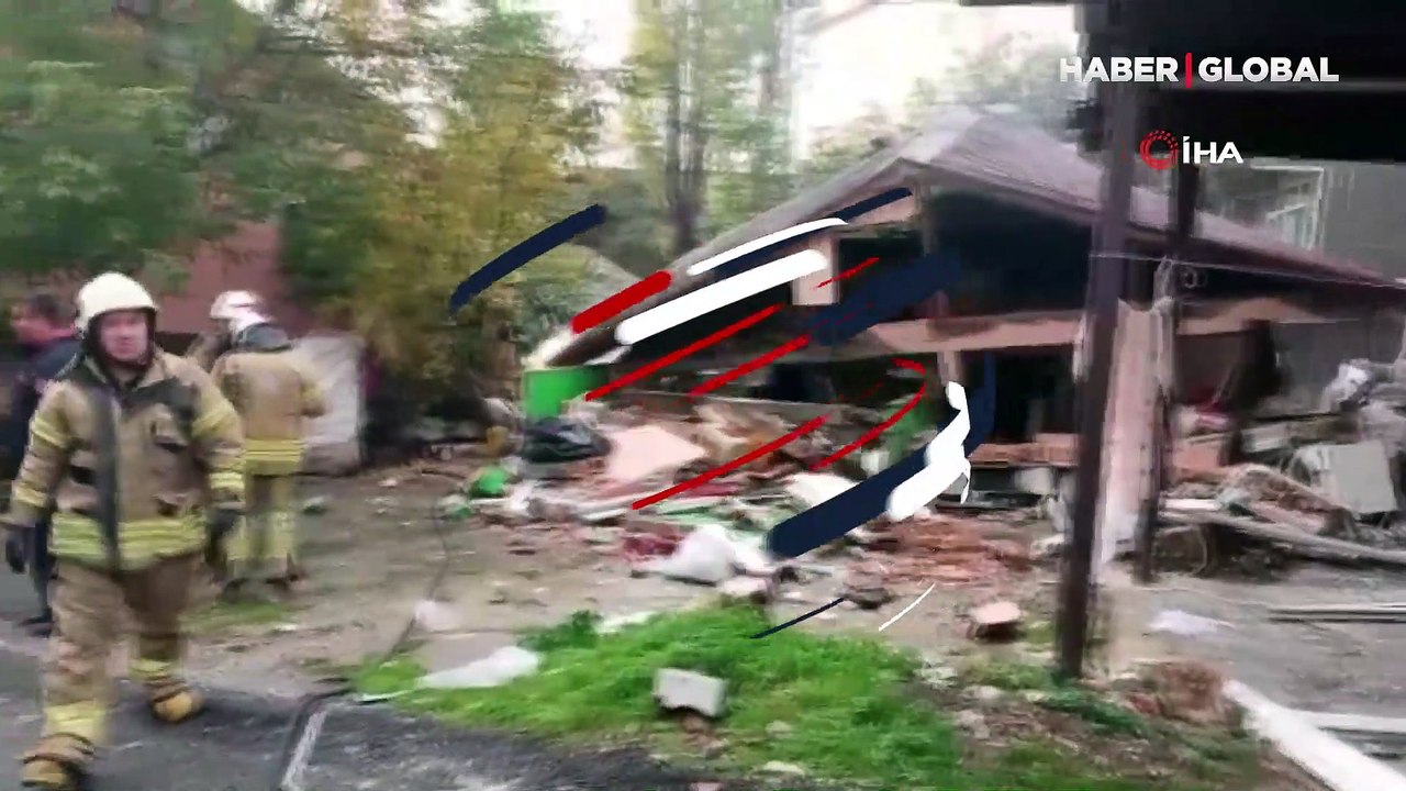 Son Dakika İstanbul Pendik'te bir binada patlama! Bina çöktü