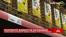 Kooperatif marketi de dayanamadı, ayçiçek yağı 80 lira oldu