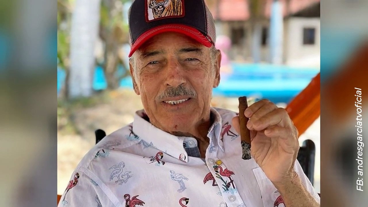 El galán de telenovelas Andrés García dijo que está en la recta final de su vida
