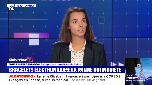 Bracelets électroniques: La moitié des dispositifs ne fonctionnaient plus , selon la porte-parole du ministère de la Justice