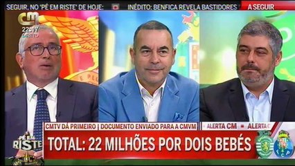 FC PORTO E SPORTING TROCAM BÉBES POR 22 MILHOES