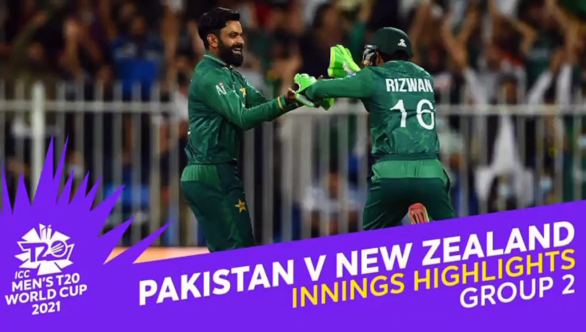 Pakistan Vs New Zealand T20 World Cup 2021 Highlights Pak Vs Nz Highlights Video Dailymotion