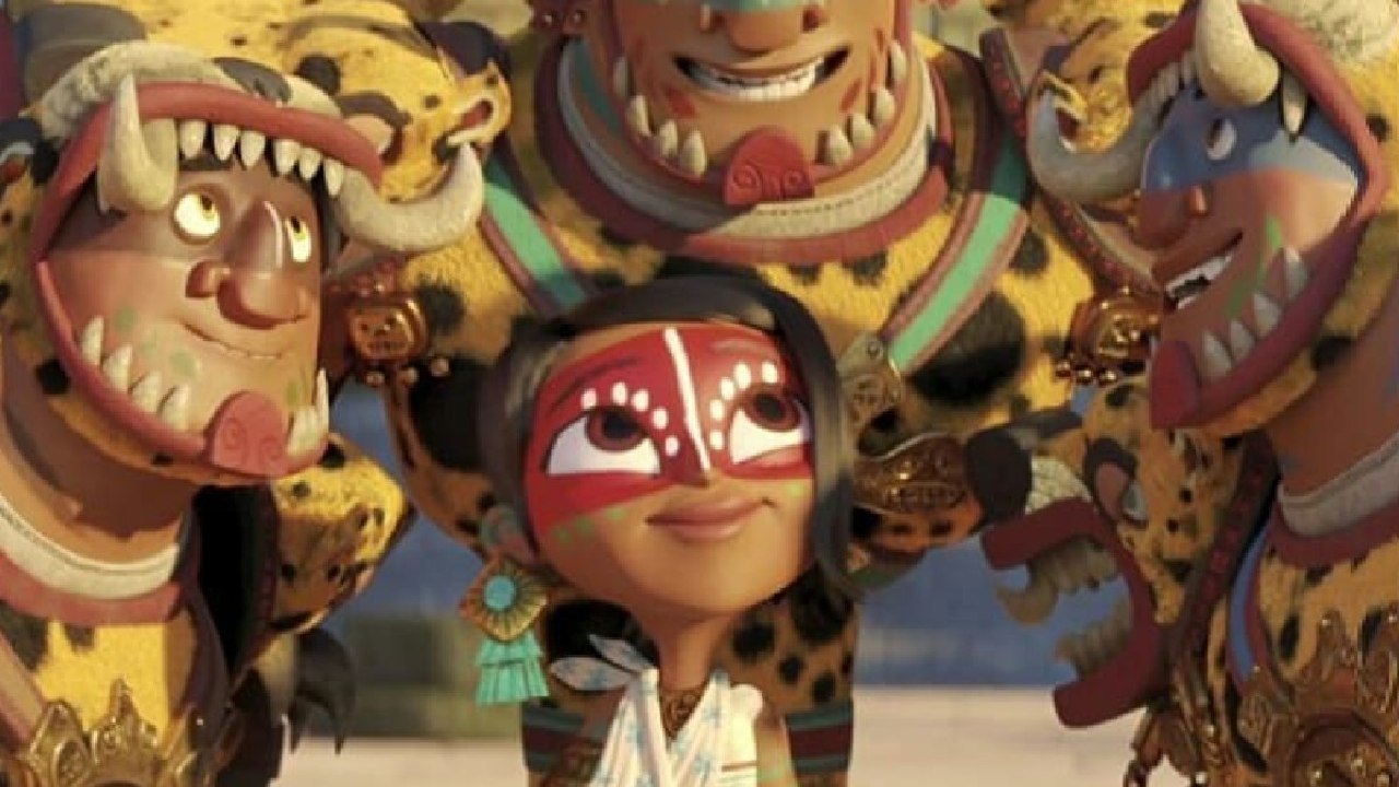 "Maya y los tres"