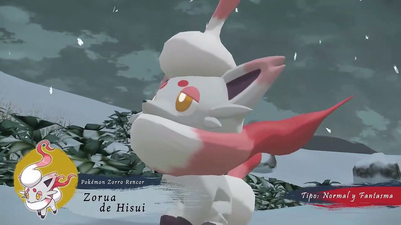 Echa un vistazo a Zorua y Zoroark, dos nuevos pokémon para Leyendas Pokémon: Arceus