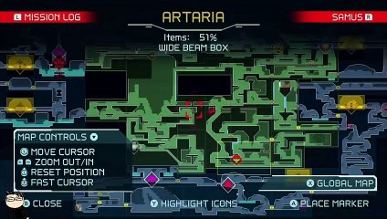 (Switch) Metroid Dread - 02 - Navigating the map like a Pro!...I got lost :( pt5