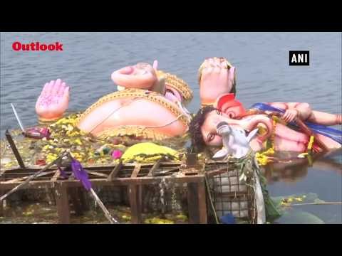 Lakes Cleaning Process In Full Swing After Immersion Of Lord Ganesha Idols In Hyderabad