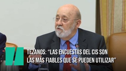 Tezanos contesta al Partido Popular sobre la fiabilidad del CIS