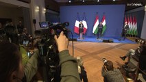 A Budapest, Marine Le Pen cherche l'appui de Viktor Orban