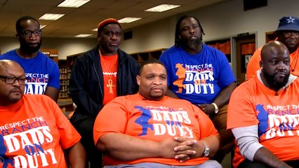 “Dads On Duty” Brings Positive Energy To School With Violent Streak