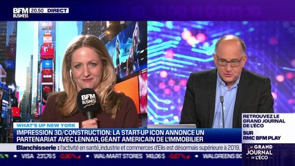 What's up New York : Impression 3D/Construction, la start-up Icon annonce un partenariat avec Lennar, géant américain de l'immobilier - 26/10