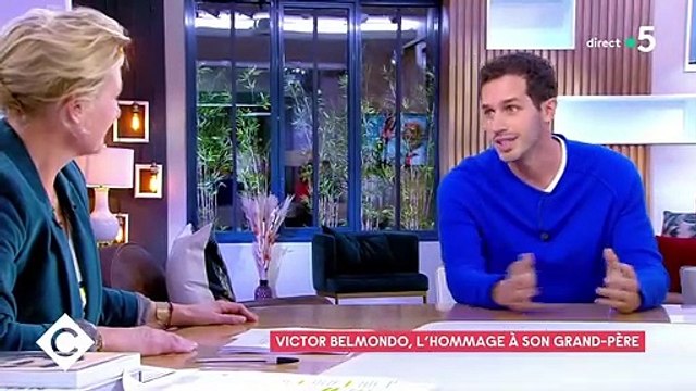 Victor Belmondo raconte de folles anecdotes sur son grand-père Jean-Paul Belmondo dans C à Vous .