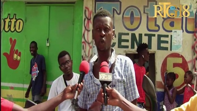 Imaj jounen an / Reyaksyon kèk sitwayen sou rate gaz la