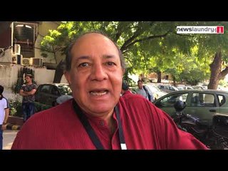 Rahul Jalali on the journalists' protest