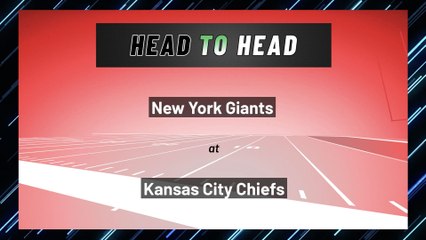 New York Giants at Kansas City Chiefs: Spread