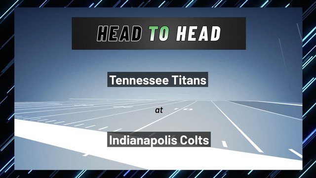 Tennessee Titans at Indianapolis Colts: Over/Under