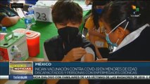 Inician en México vacunación anticovid a menores con discapacidad y enfermos crónicos