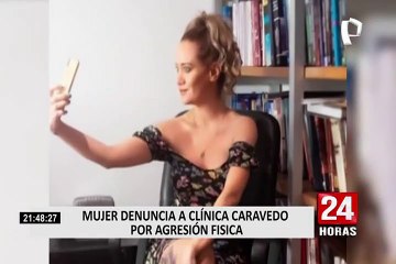 Mujer denuncia que fue agredida en clínica de reposo Caravedo