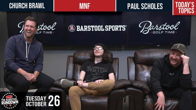 Manchesters Up To No Good - Barstool Rundown - October 26, 2021