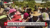 INRA pide cuarto intermedio a los campesinos y levantar el bloqueo en Puerto Pailas