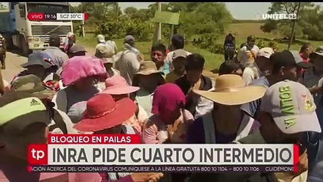 INRA pide cuarto intermedio a los campesinos y levantar el bloqueo en Puerto Pailas