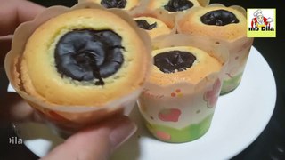 Cara Membuat Kue Putu Belanda yang super Lembut (Coklatnya Lumer)