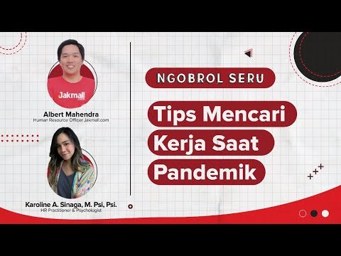 #NgobrolSeru by IDN Times - Tips Mencari Kerja Saat Pandemik? #IngatPesanIbu
