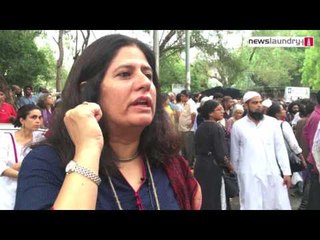 Newslaundry speaks toVrinda Grover at #NotInMyName protest