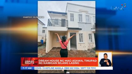 Dream house ng mag-asawa, tinupad ng kaibigan nilang lasing | UB
