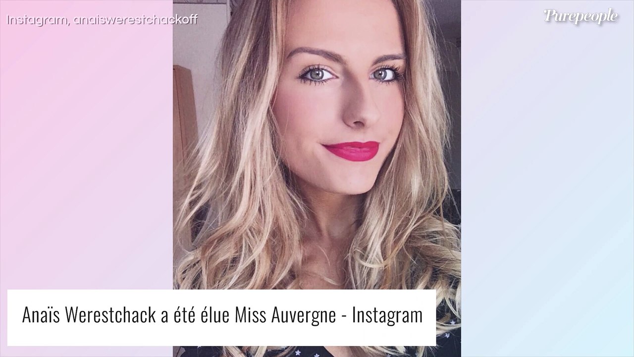 Miss France 2022 : Anaïs Werestchack est Miss Auvergne 2021