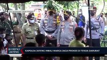 Kapolda Jateng Imbau Warga Jaga Prokes di Tenda Darurat