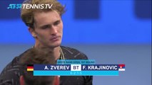 Zverev beats Krajinovic after second set wobble in Vienna