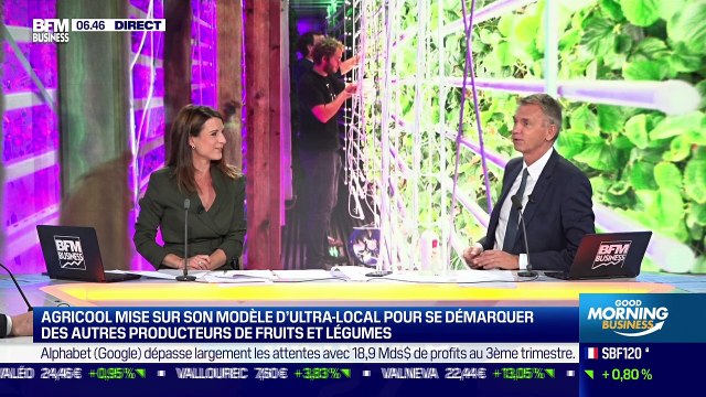 Jean Christophe Sibileau (Agricool) : Agricool mise sur son modèle d'ultra-local pour se démarquer des autres producteurs de fruits et légumes - 27/10