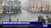 Les images des importantes inondations qui ont frappé la Sicile