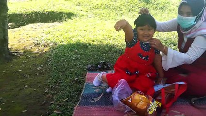 Jalan-jalan santai di Candi Gedong songo