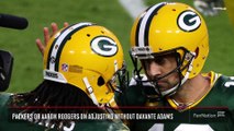 Green Bay Packers QB Aaron Rodgers on Davante Adams Landing on COVID-19 List