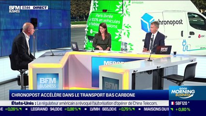 Martin Piechowski (Chronopost) : Chronopost accélère dans le transport bas carbone - 27/10