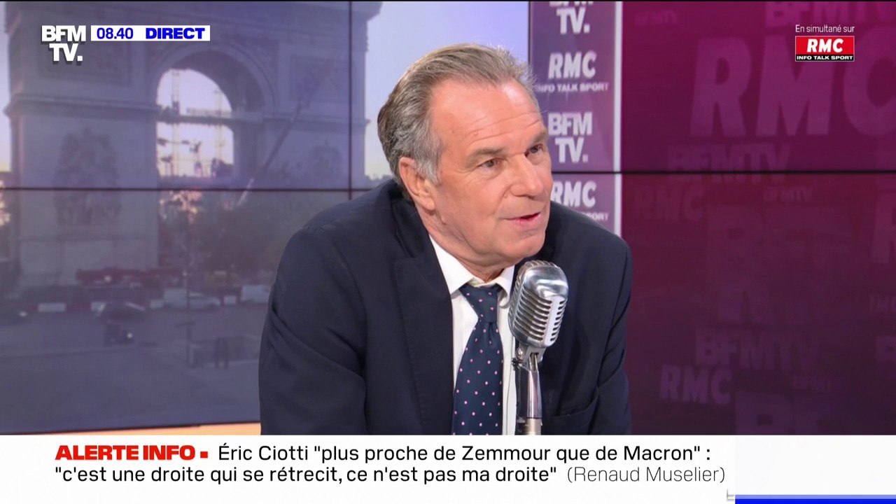 Renaud Muselier: "si c'est l'extrême-droite contre Macron au 2ème tour, je voterai Macron sans hésiter"