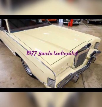 1977 Lincoln Continental . Classic cars