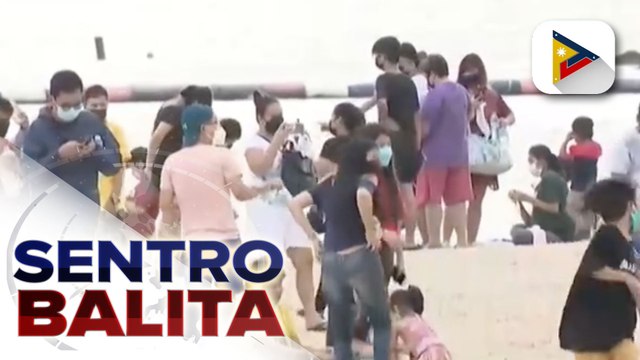 DENR, pinag-aaralan ang posibleng pagpapasara sa Dolomite Beach simula Nob. 4; Insidente ng ‘overcrowding’ sa Dolomite Beach, iniimbestigahan din