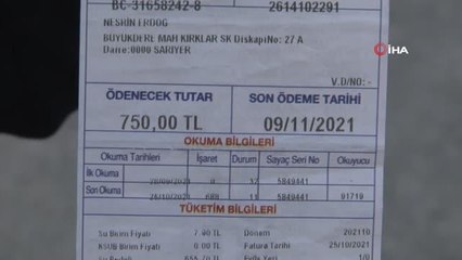 Gelen su faturası dudak uçuklattı