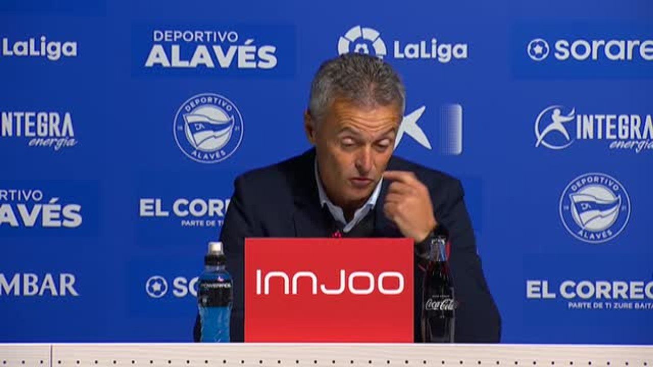 Escribá: "En ningún caso el resultado fue justo. Fuimos mejores que el Alavés