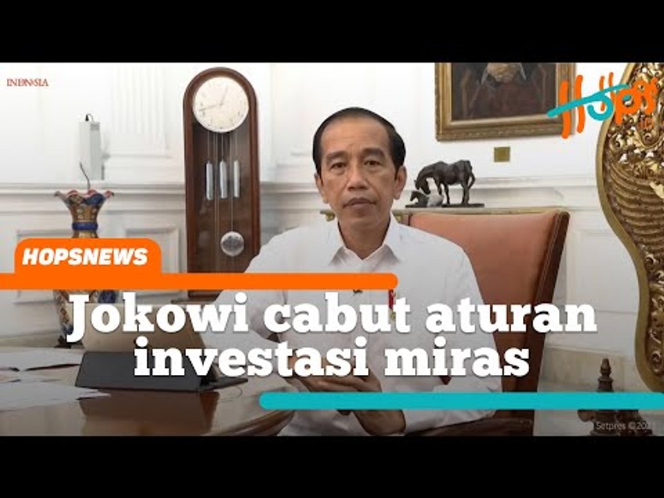 Presiden Jokowi resmi cabut aturan investasi miras