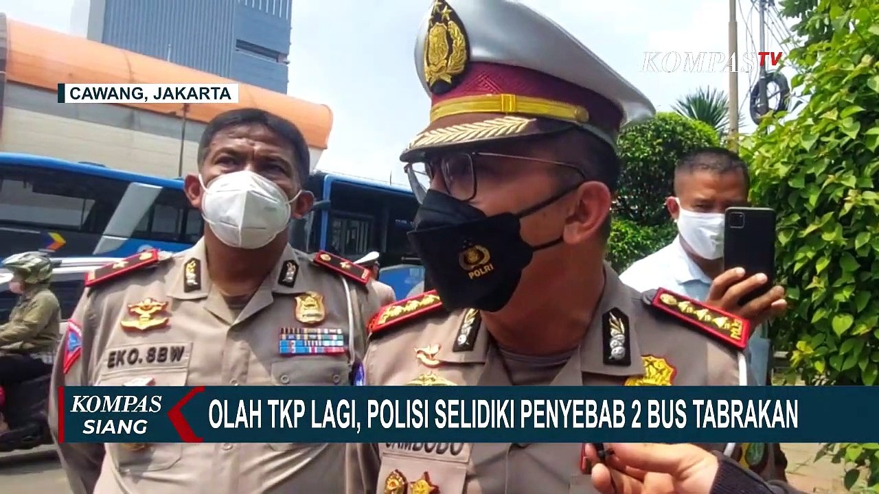 Sebab Tabrakan Bus Transjakarta Belum Pasti, Polisi Duga Sopir Bus Mengantuk